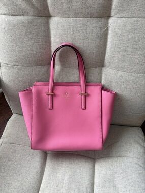 kate spade Hot Pink Saffiano Leather Tote